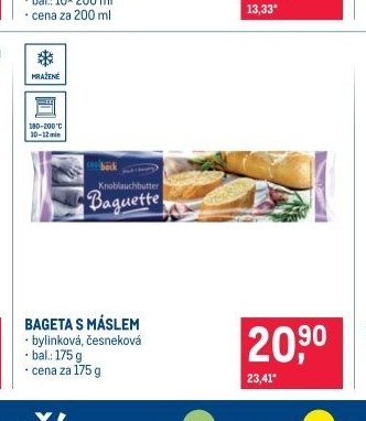 BAGETA S MÁDLEM