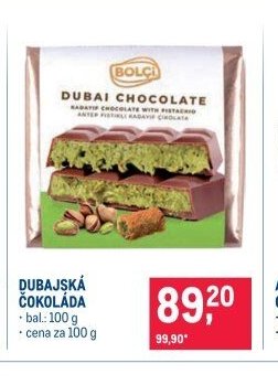 DUBAJSKÁ ČOKOLÁDA