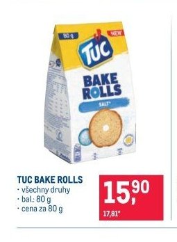Tuc Bake Rolls