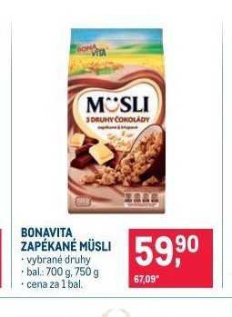 BONAVITA ZAPÉKANÉ MÜSLI