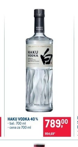 HAKU VODKA 40%