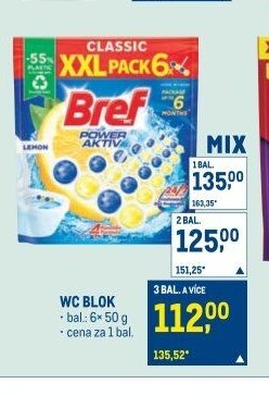 Bref WC blok