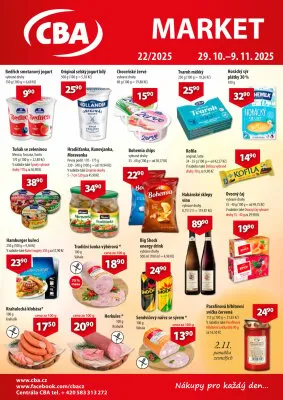 akční leták CBA 29.10.2025-9.11.2025