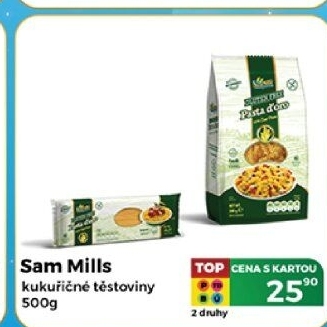Kukuřičné těstoviny bez lepku Pasta d'