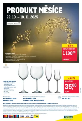 akční leták Makro 22.10.2025-4.11.2025
