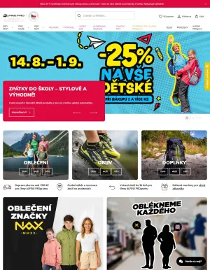 akční leták ALPINE PRO 22.10.2025-28.10.2025