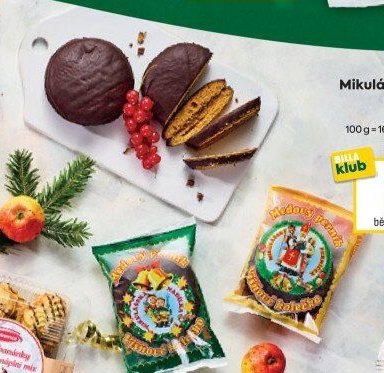 Mikulášský perník kolečko 60 g