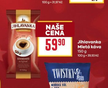Jihlavanka Mletá káva