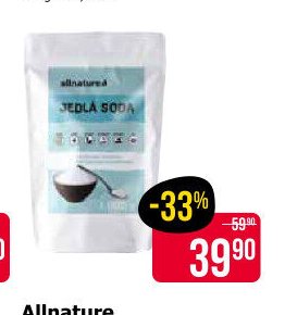 Allnature jedlá soda 1 kg