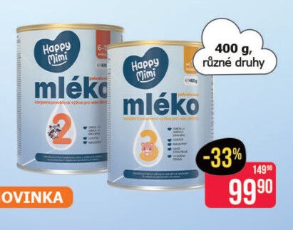 Happy Mimi mléko