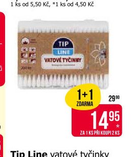 Tip Line vatové tyčinky