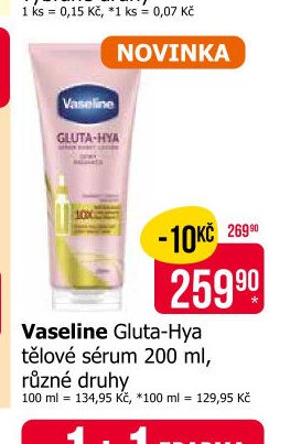 Vaseline Gluta-Hya tělové sérum