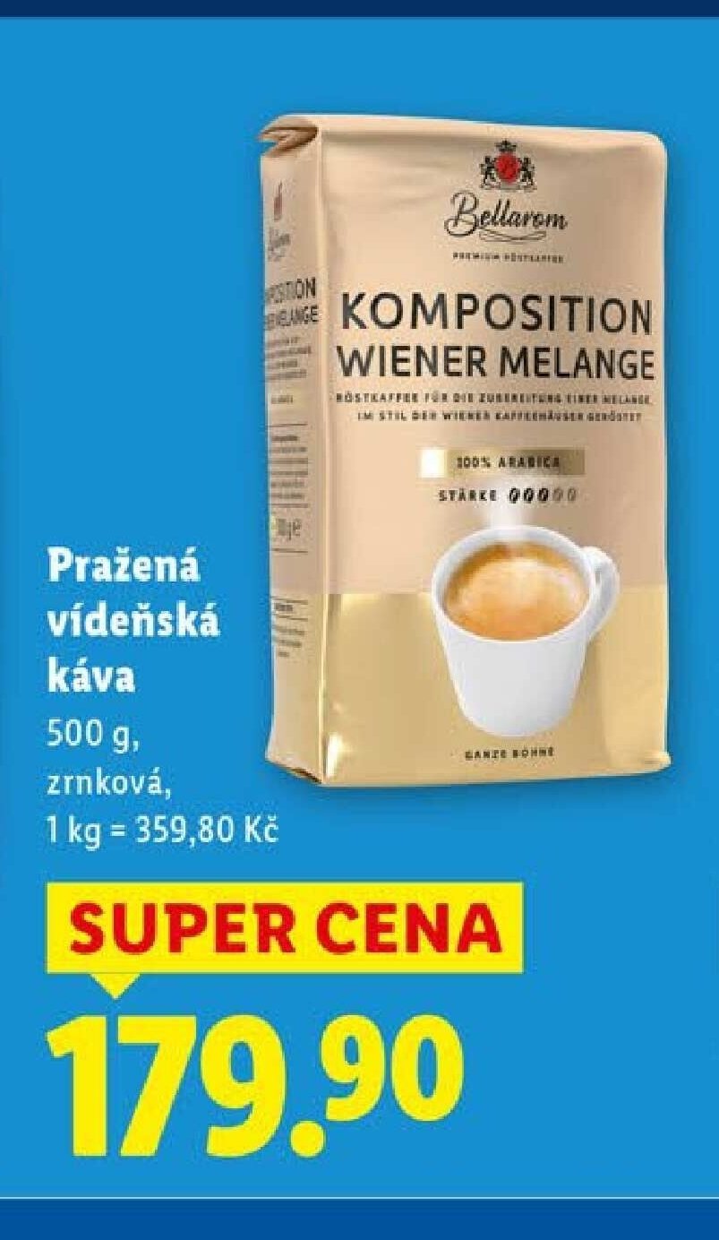 Pražená vídeňská káva