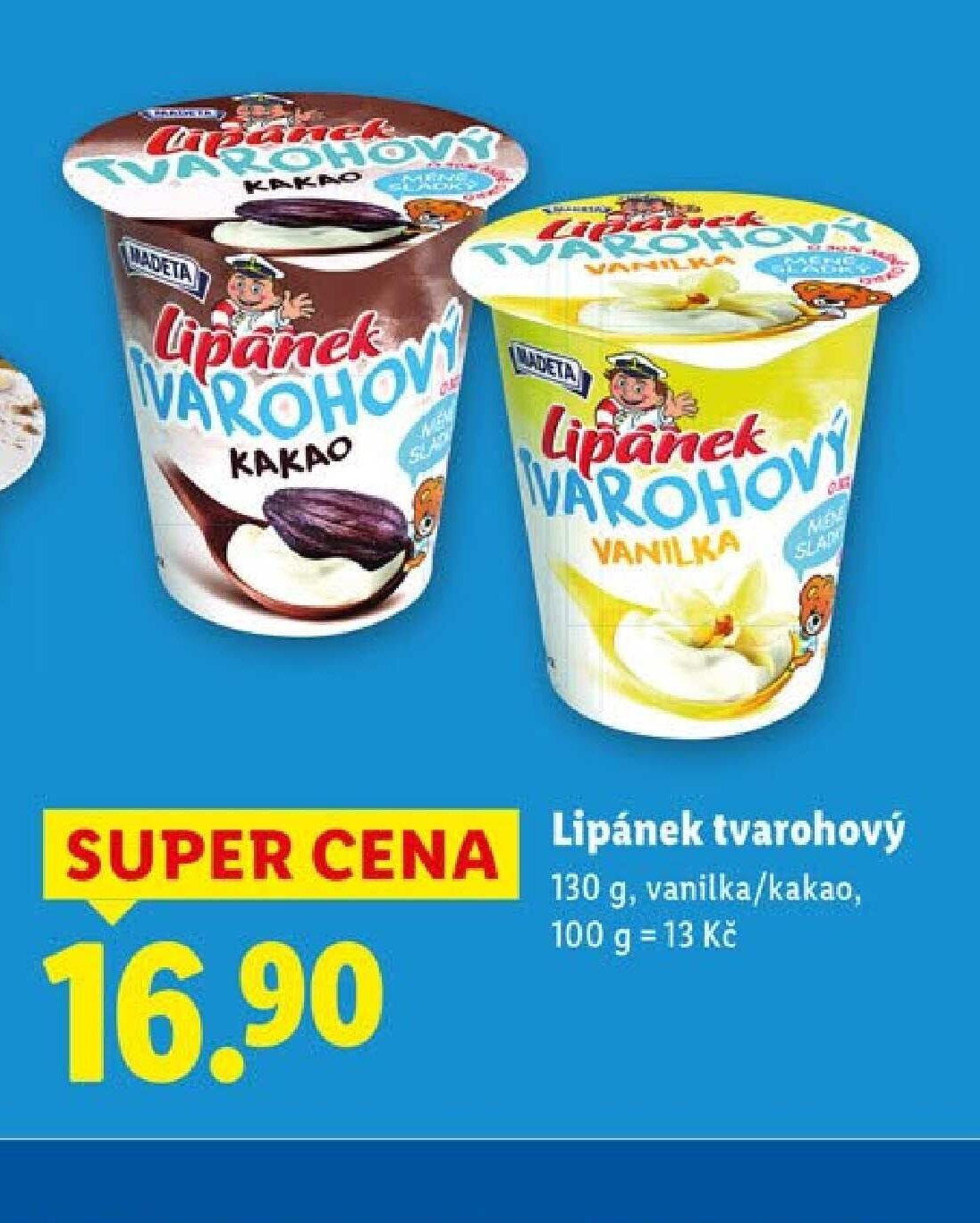 Lipánek tvarohový