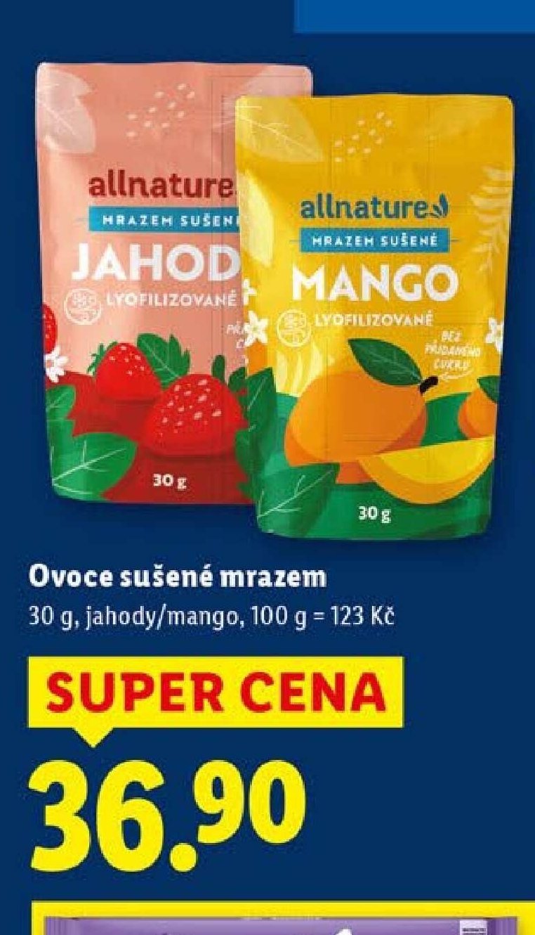 Ovoce sušené mrazem