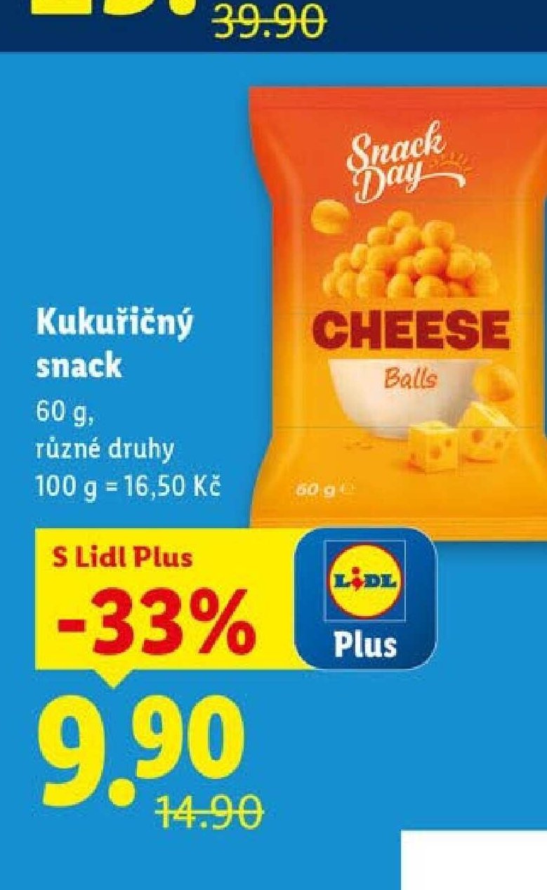 Kukuřičný snack