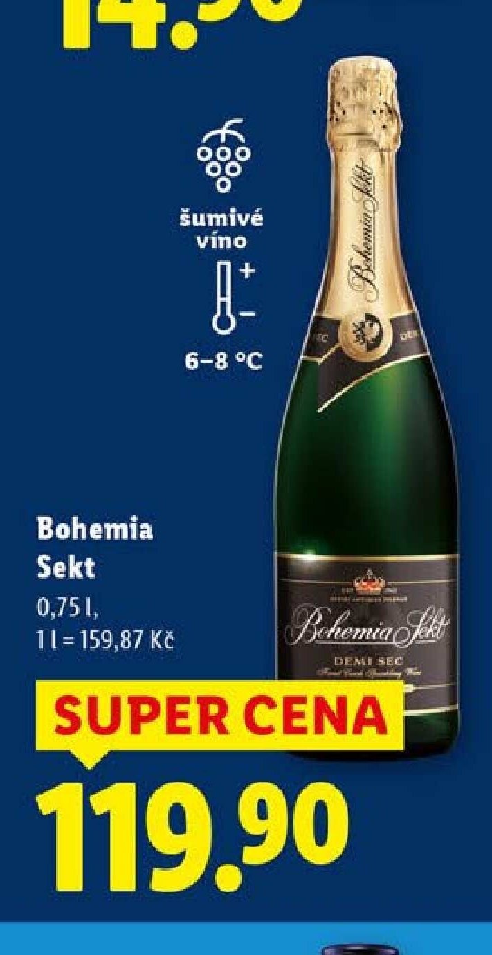 Bohemia Sekt 0,75 l
