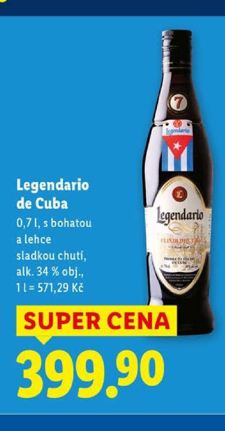 Legendario de Cuba 0,7 l