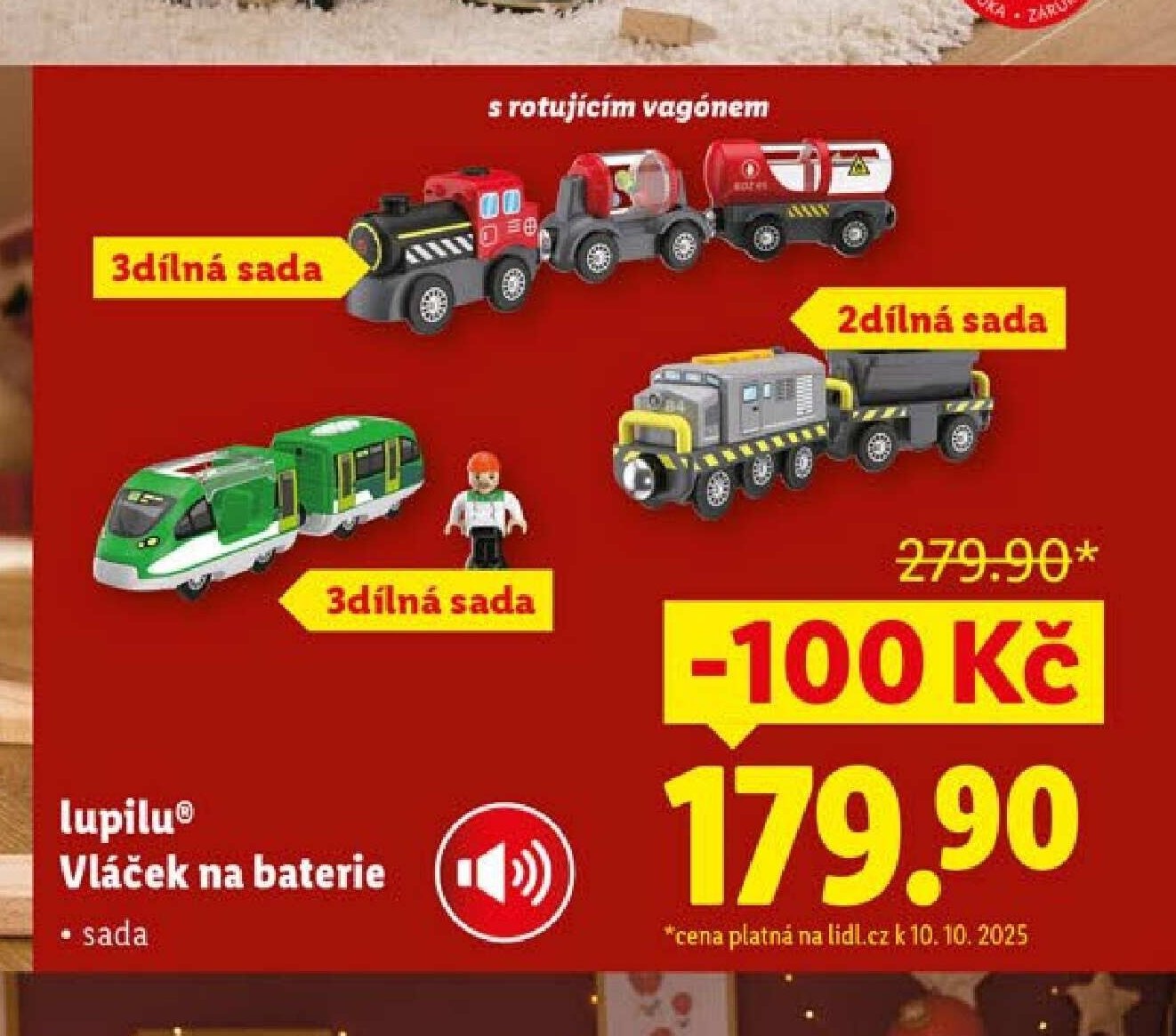lupilu Vláček na baterie