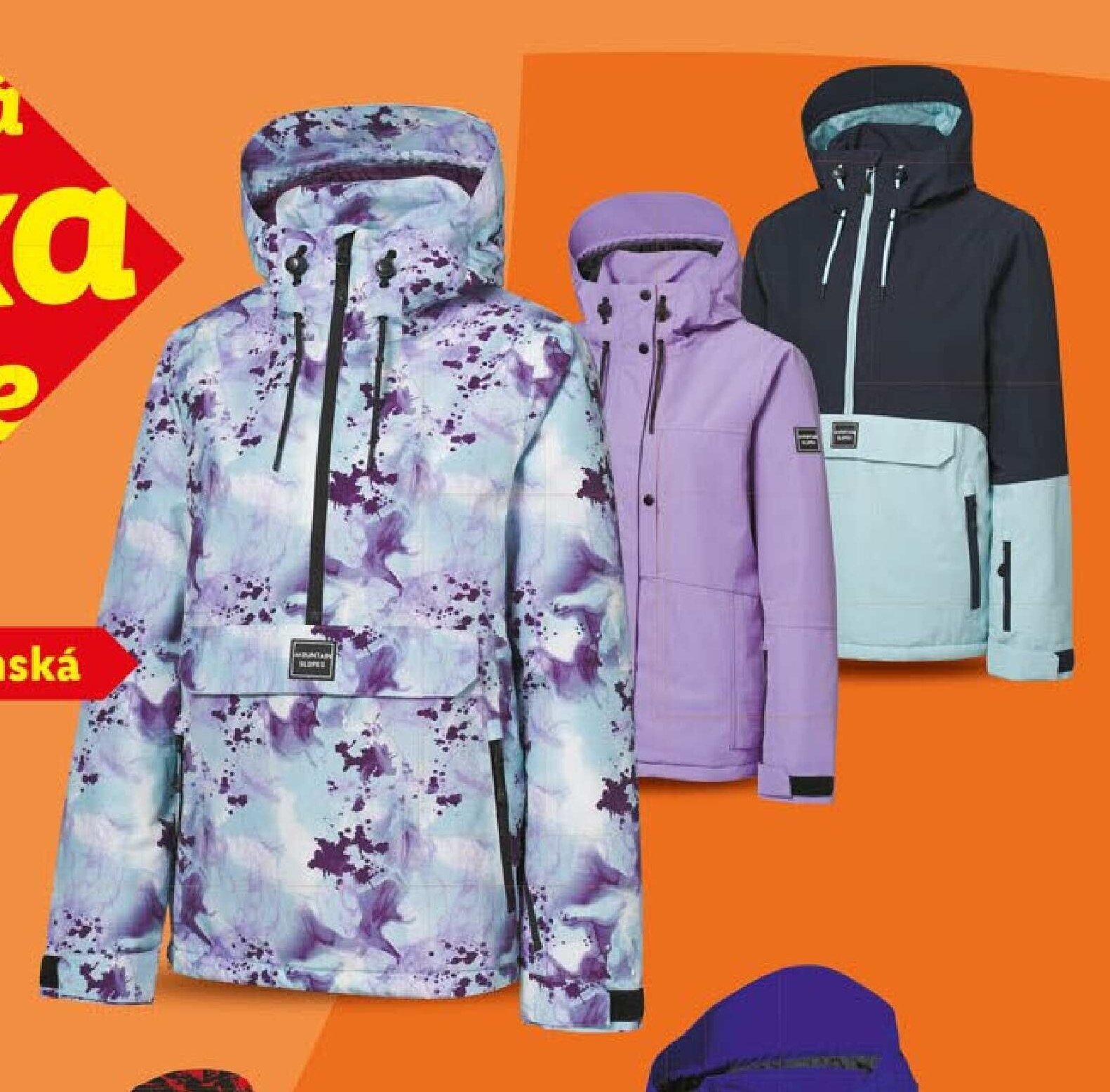 Crivit Freeridová bunda