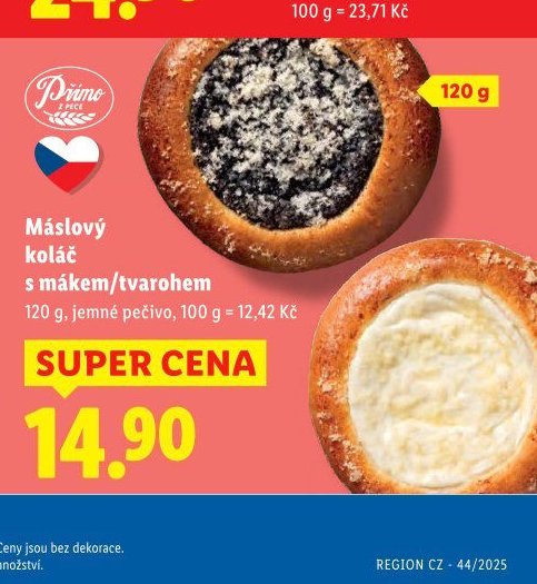 Máslový koláč s mákem/tvarohem