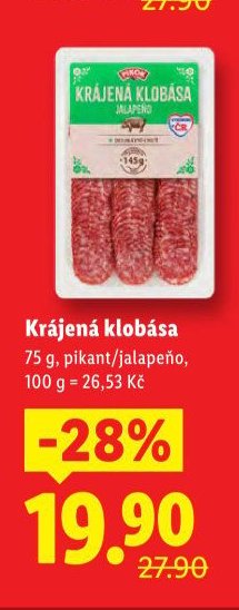 Pikok Krájená klobása