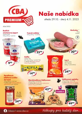 akční leták CBA 29.10.2025-4.11.2025
