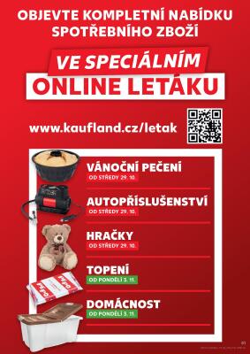 akční leták Kaufland 29.10.2025-4.11.2025