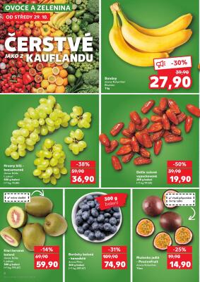 akční leták Kaufland 29.10.2025-4.11.2025