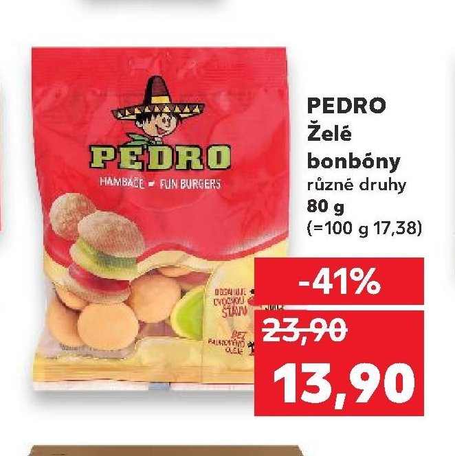 PEDRO Želé bonbóny