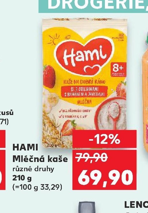 Hami Mléčná kaše
