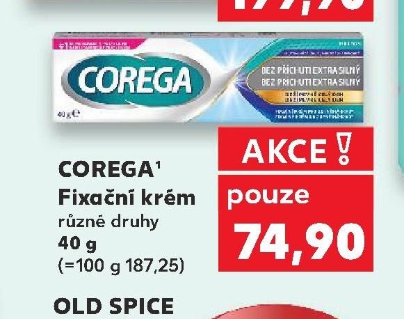 Corega Fixační krém