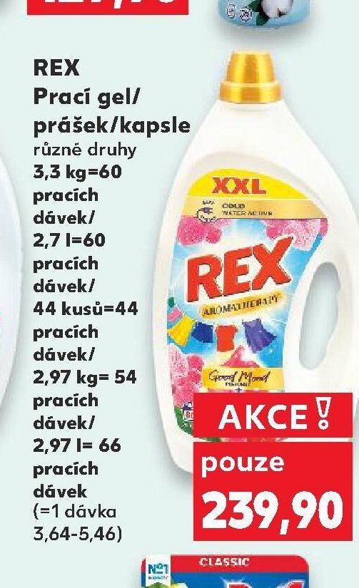 Rex Prací gel/prášek/kapsle