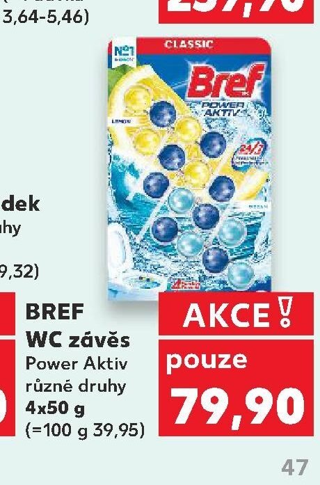 Bref WC závěs Power Aktiv