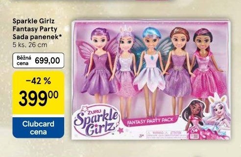 Sparkle Girlz Fantasy Party Sada panenek