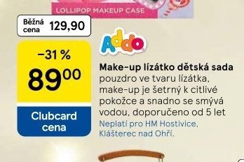 Make-up lízátko dětská sada