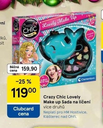 Crazy Chic Lovely Make up Sada na líčení