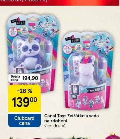 Canal Toys Zvířátko a sada na zdobení