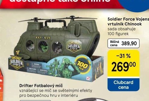 Soldier Force Vojenský vrtulník Chinook