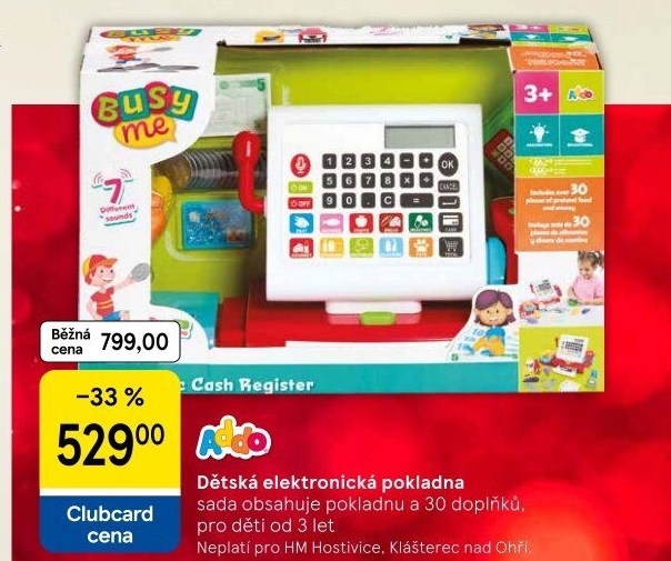 Dětská pokladna Busy Me Addo