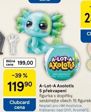 Figurka A-Lot-A Axolotls Zuru