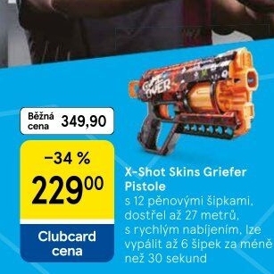 Pistole Skins Griefer X-shot Zuru