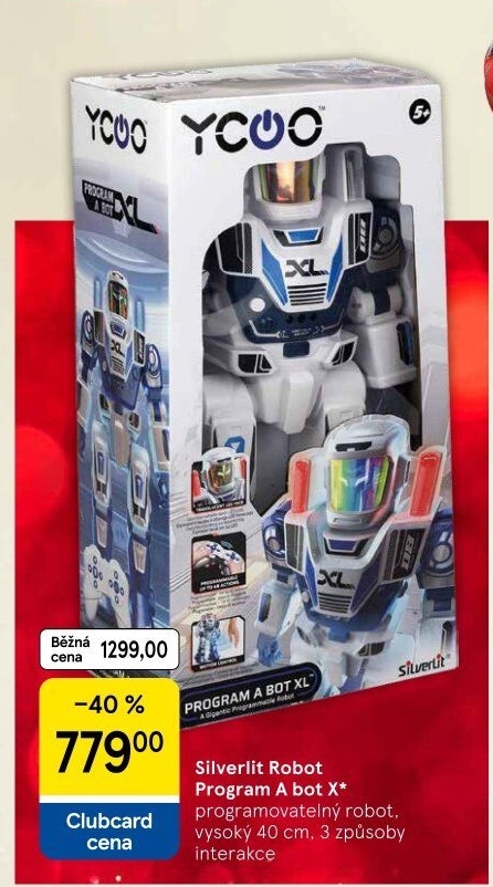 RC robot Program A BOT X Silverit