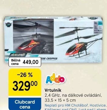 RC Vrtulník Addo