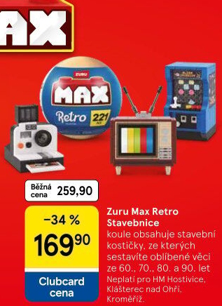Stavebnice Max retro Zuru