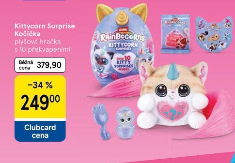 Vejce s plyšovým překvapením Rainbocorns Zuru