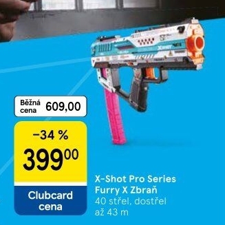 Zbraň Pro Series Furry X X-Shot Zuru