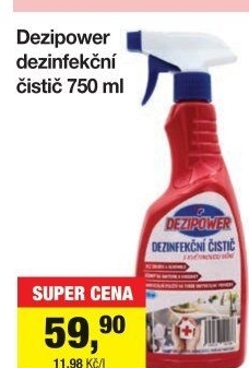 Dezinfekční čistič Dezipower