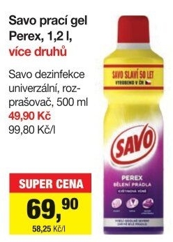 Dezinfekční čistič ve spreji Savo