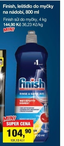 Leštidlo do myčky Finish